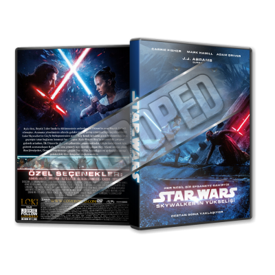 Star Wars Skywalker'ın Yükselişi - 2019 Türkçe Dvd Cover Tasarımı